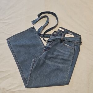 !it jeans Kelly Wide-Leg Jeans with Waist Tie - Denim Blue